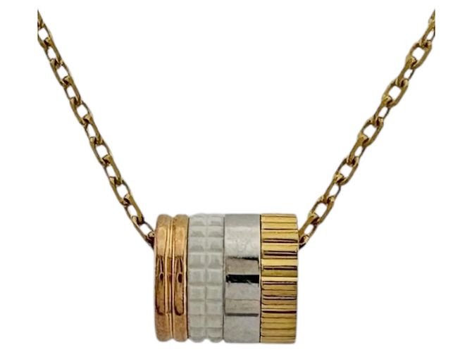 Collana Boucheron Quatre Whites Bianco D'oro - vista 3