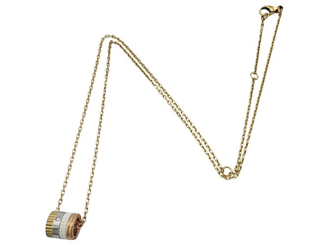 Collana Boucheron Quatre Whites Bianco D'oro - vista 7