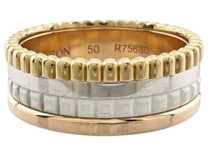 Anello Fascia Boucheron Quatre Classic D'oro - vista 3