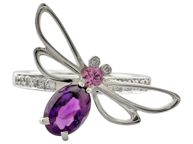 Anello a fascia Chaumet Attrape-Moi Argento - vista 3