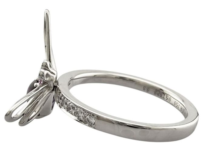 Anello a fascia Chaumet Attrape-Moi Argento - vista 4