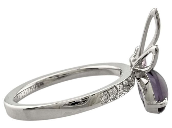 Anello a fascia Chaumet Attrape-Moi Argento - vista 6
