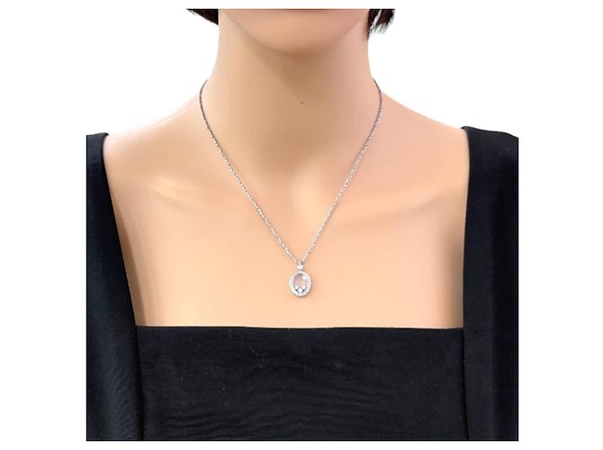 Chopard Happy Diamonds Halskette Silber - Ansicht 2