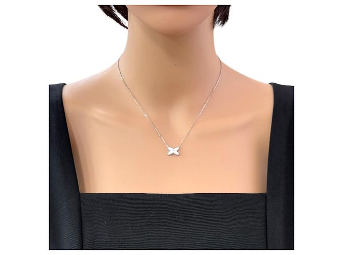 Collana Chaumet Jeux de Liens Argento - vista 2