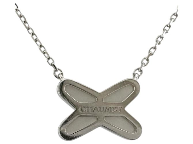 Collana Chaumet Jeux de Liens Argento - vista 3