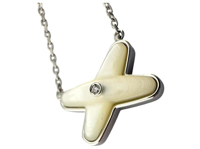 Collana Chaumet Jeux de Liens Argento - vista 9