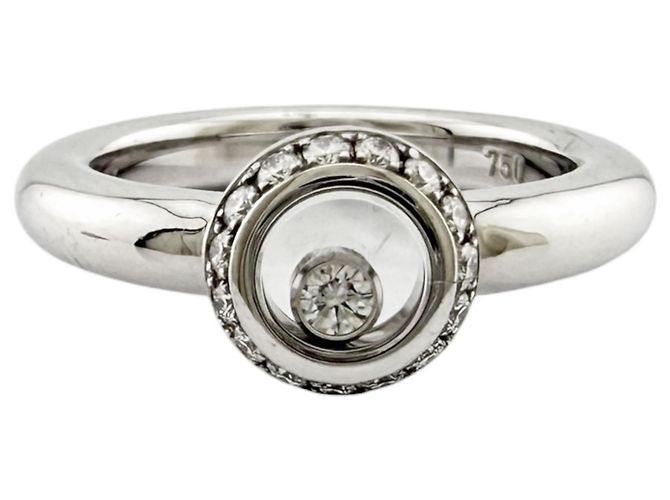 Bague Anneau Chopard Happy Diamonds Argenté - vue 3