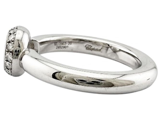 Bague Anneau Chopard Happy Diamonds Argenté - vue 4