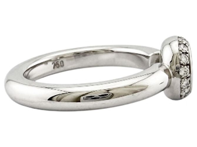 Bague Anneau Chopard Happy Diamonds Argenté - vue 6
