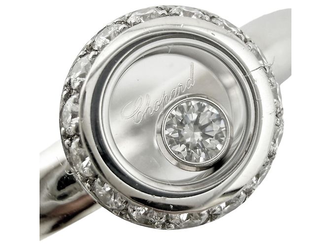 Bague Anneau Chopard Happy Diamonds Argenté - vue 9