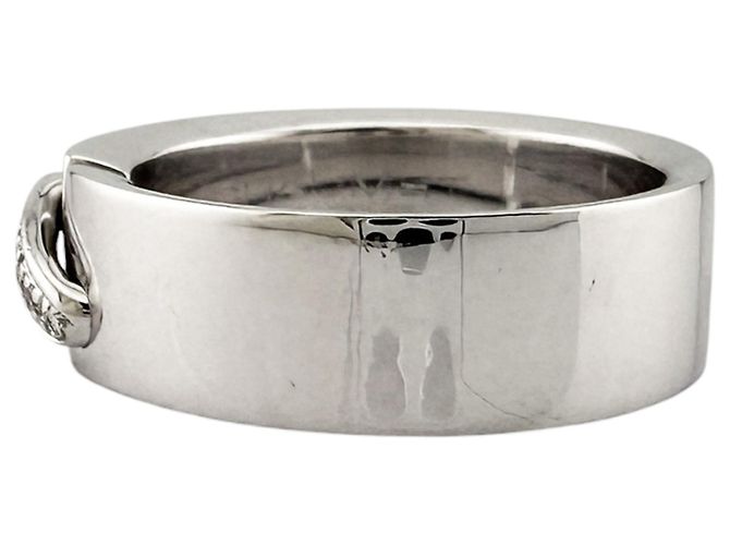 Chaumet Damenbandring aus 18K Weißgold Silber - Ansicht 4
