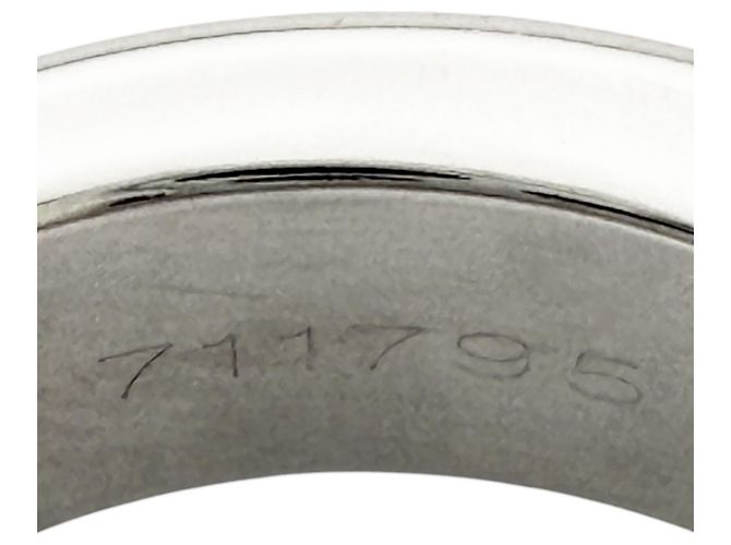 Chaumet Damenbandring aus 18K Weißgold Silber - Ansicht 7