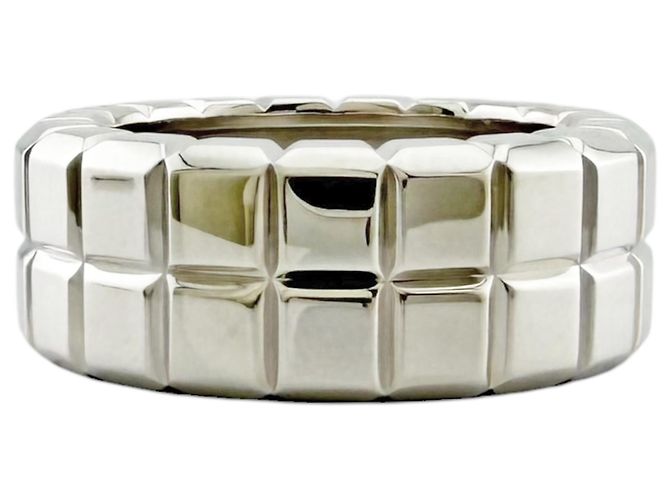 Bague Chopard Ice Cube en or blanc 18K Argenté - vue 3
