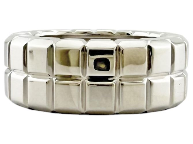 Bague Chopard Ice Cube en or blanc 18K Argenté - vue 4