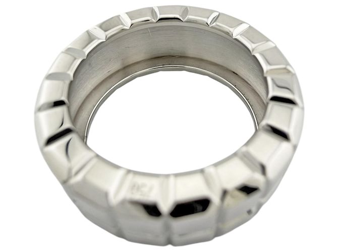 Bague Chopard Ice Cube en or blanc 18K Argenté - vue 5