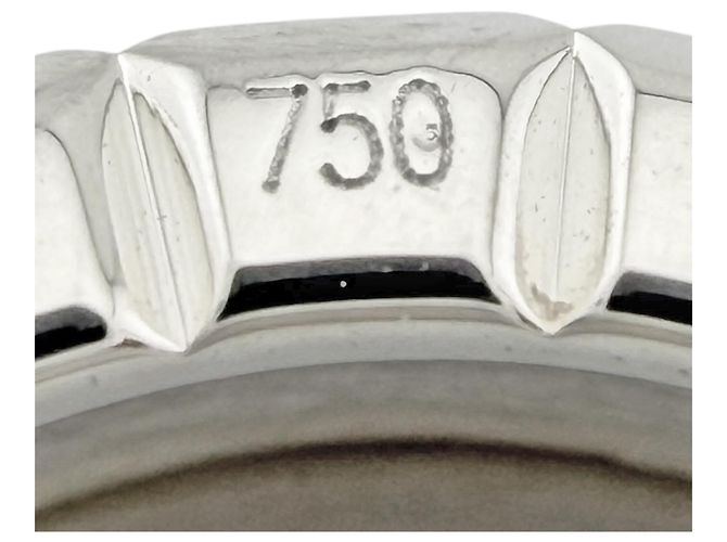 Bague Chopard Ice Cube en or blanc 18K Argenté - vue 6