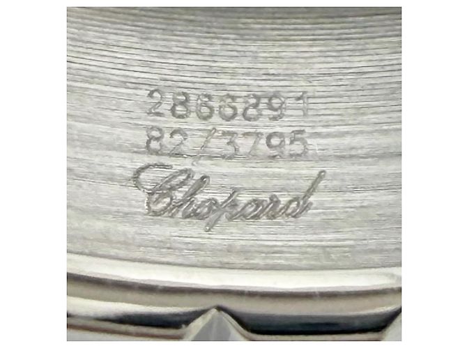 Bague Chopard Ice Cube en or blanc 18K Argenté - vue 7