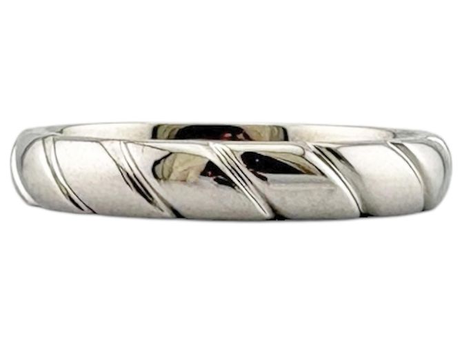 Anello Chaumet Torsade in platino Argento - vista 3