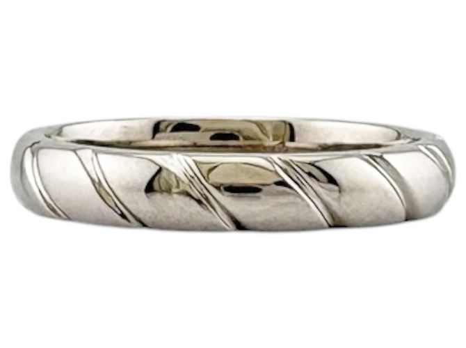 Anello Chaumet Torsade in platino Argento - vista 4