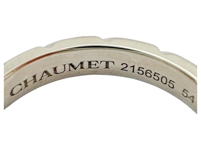 Anello Chaumet Torsade in platino Argento - vista 7