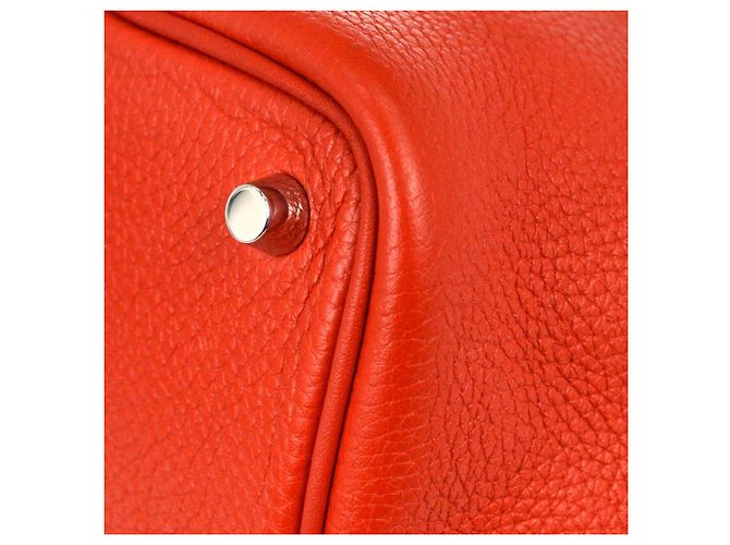 Hermès Hermes Picotin Lock Clemence PM Vermelho - vista 7