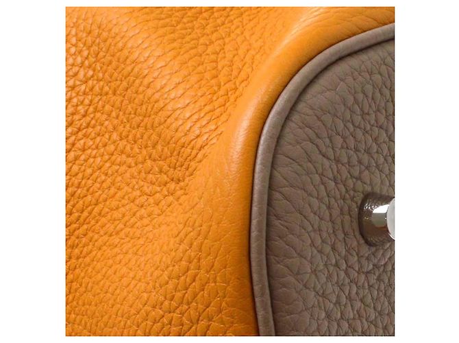 Hermès Hermes Picotin Lock Bicolor Clemence TGM Mehrfarben - Ansicht 7