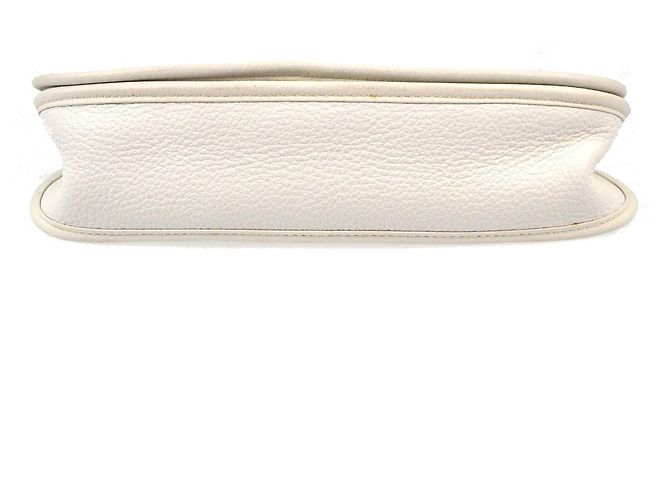 Hermès Borsa Hermes Evelyne Gen III Epsom TPM Bianco - vista 7