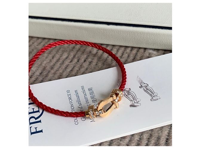 Bracciale Fred Force 10 Oro Rosa e Diamanti D'oro - vista 6