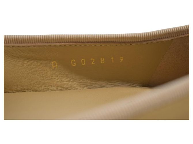 Chanel Bailarinas Clásicas Dos Tonos Beige/Negro - vista 15