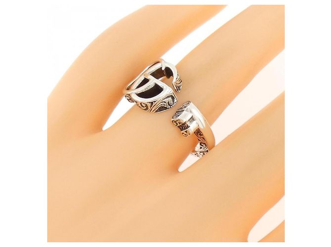 Anillo Gucci de plata 925 - vista 5
