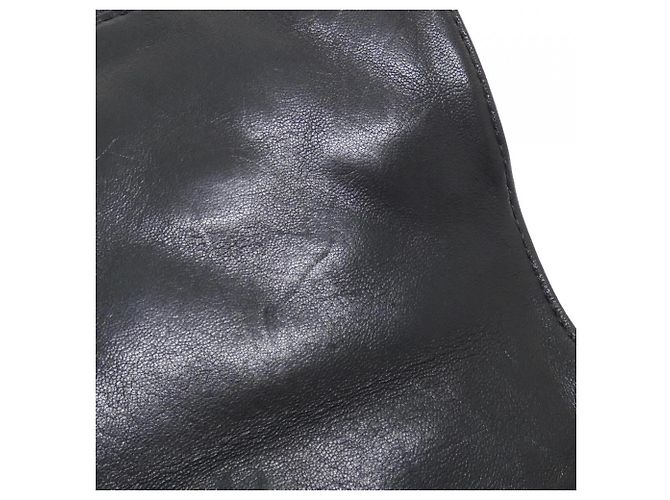 Timeless Borsa a tracolla Chanel 91446 in pelle nera Nero - vista 10