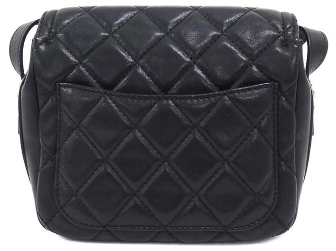 Timeless Borsa a tracolla Chanel 91446 in pelle nera Nero - vista 2
