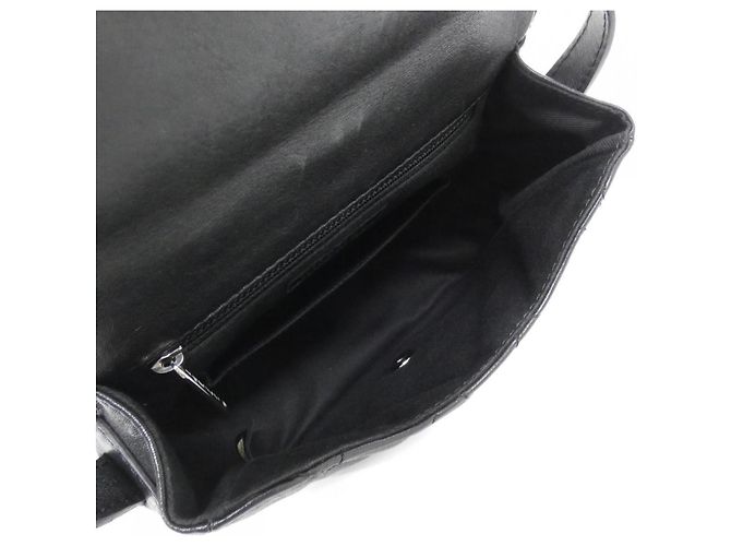 Timeless Borsa a tracolla Chanel 91446 in pelle nera Nero - vista 9