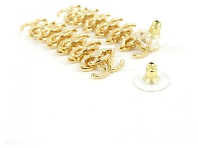 Pendientes colgantes Chanel ABH790 Dorado - vista 3