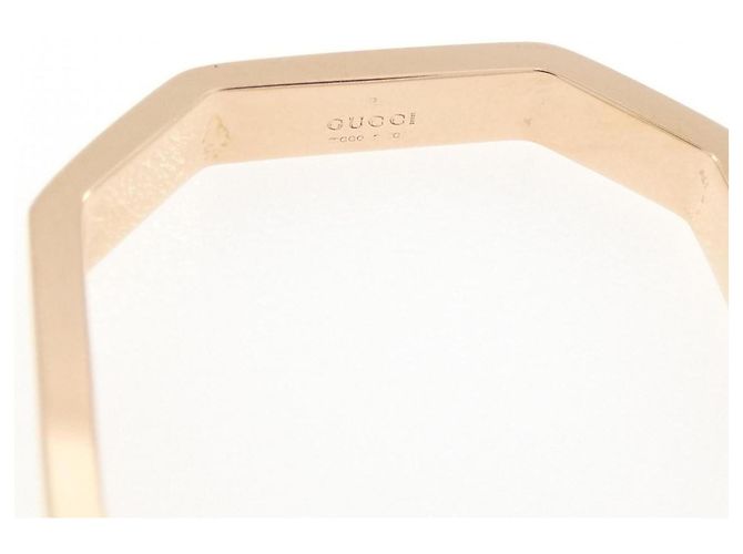 Gucci Ehering aus 18K Roségold mit Diamanten - Ansicht 4