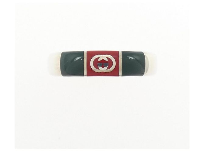 Anello Gucci Web Stripe Band - vista 2