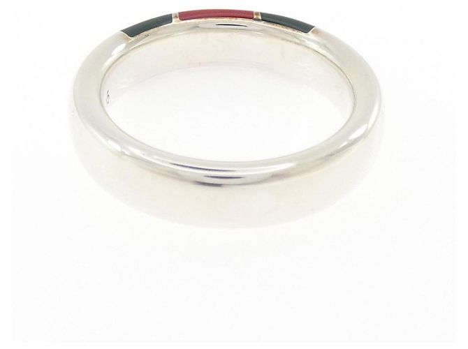 Anello Gucci Web Stripe Band - vista 3