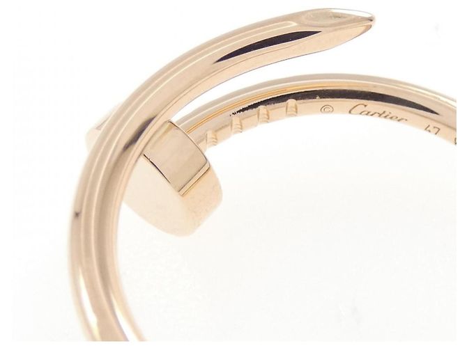 Anello Cartier Juste un Clou Small D'oro - vista 4