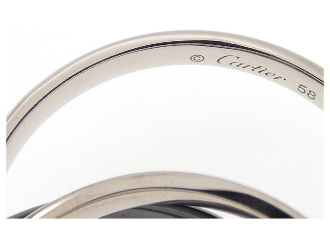 Cartier Trinity Klassischer Ring Schwarz Golden - Ansicht 4