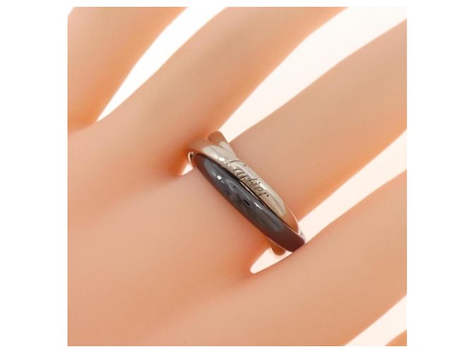 Cartier Trinity Klassischer Ring Schwarz Golden - Ansicht 5
