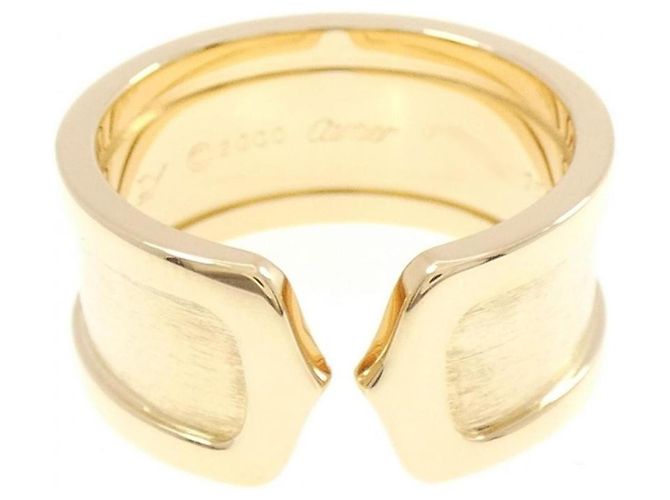 Anillo Cartier C2 Large Band Dorado - view 2