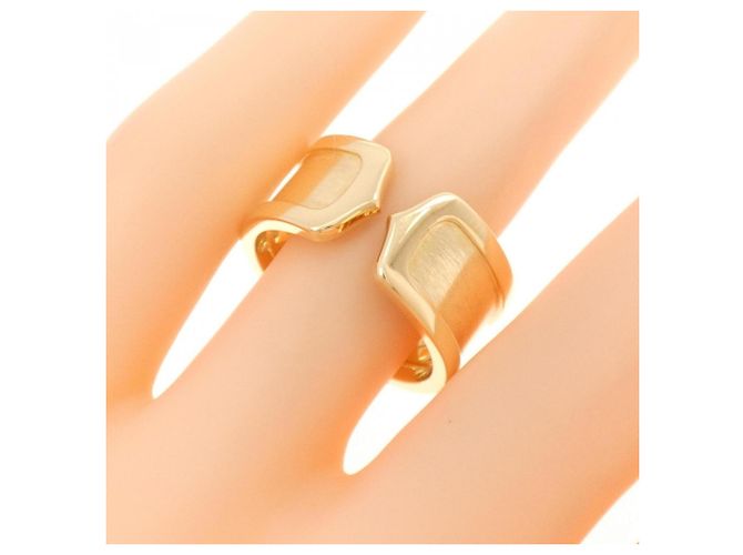 Anillo Cartier C2 Large Band Dorado - view 4