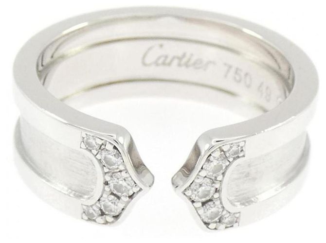 Anello Cartier C2 Small D'oro - vista 2