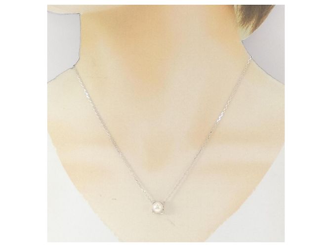 Collana C de Cartier in oro bianco D'oro - vista 6