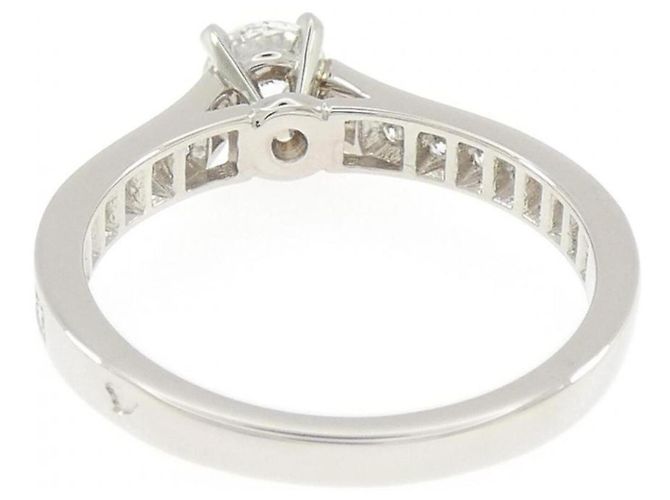 Anello Cartier 1895 in platino - vista 3