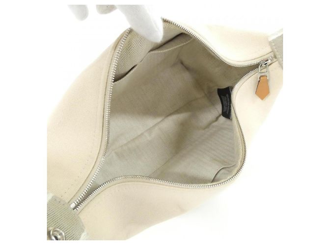 Hermès Hermes Bride à Black PM Handbag Pouch Beige - Ansicht 9