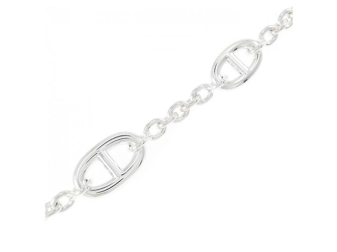 Hermès Collier Hermes Farandole Argenté - vue 4