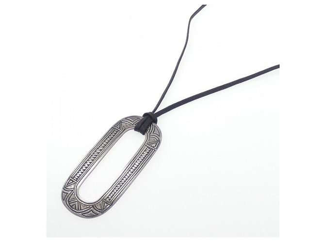 Collar Hermès Touareg Plata - vista 2