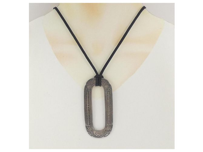 Collar Hermès Touareg Plata - vista 6