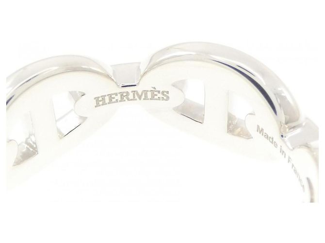 Ring Anel Hermès Chaine d'Ancre Enchainée Prata - vista 3